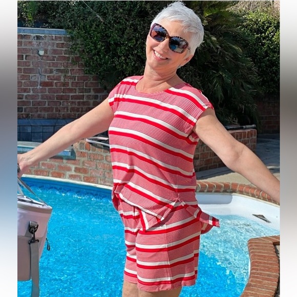 Cabi Leisure Playsuit Romper Size Large - Picture 4 of 13